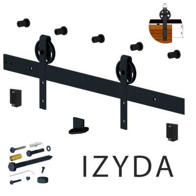 Комплект розсувної системи Valcomp DESIGN LINE IZYDA у стилі LOFT 213-454