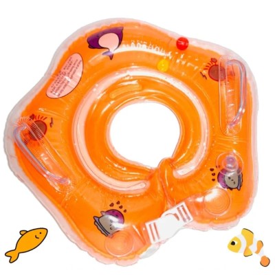 Детский круг для купания C29114 оранжевый