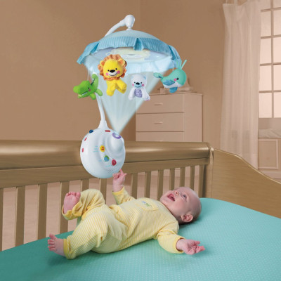 Мобіль з проектором "Розумний малюк" музичний 7180