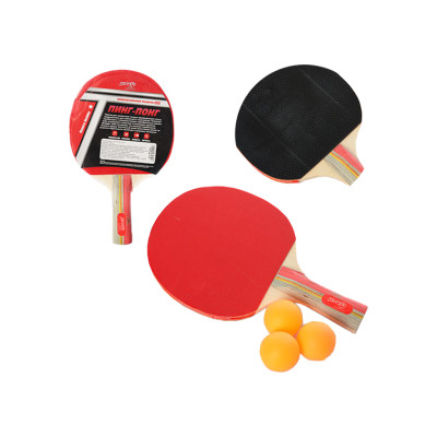 Ракетка для пінг-понгу MS 0222 + 3 м'ячики
