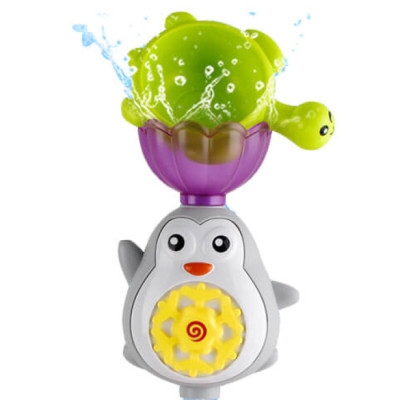 Игрушка для ванной водопад  пингвин YS673