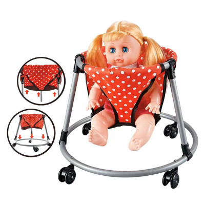 Ігровий набір для пупса або ляльки 5 в 1 коляска, гойдалка, шезлонг, стільчик, люлька cs6860