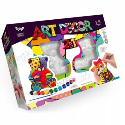 Набір для творчості 2 у 1 Danko Toys ART DECOR ARTD-02-01
