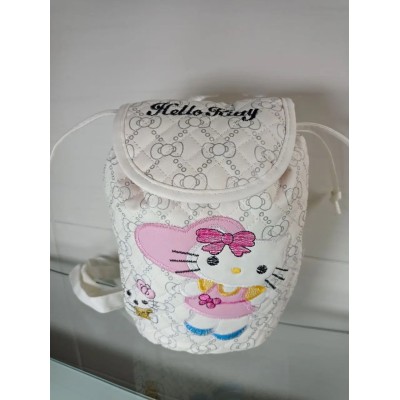 Дитячий рюкзак Hello Kitty бежевый 25х22х6см бежевий