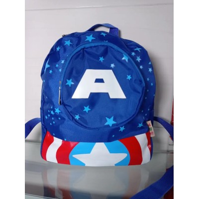 Детский рюкзак капитан Америка 25х23х8 синий