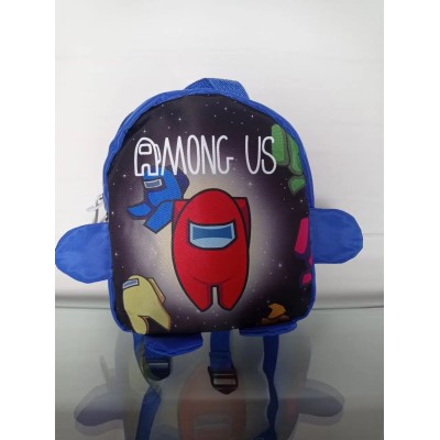 Детский рюкзак Among Us 20x16x10см светло-синий 9959