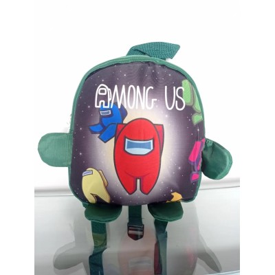Детский рюкзак Among Us 20х16х10см зелёный 9959
