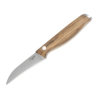Нож кухонный Тотем 515-3 Steel Grove Овощной выгнутый