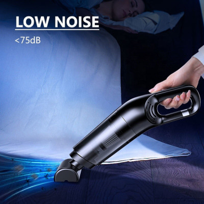 Пылесос аккумуляторный для автомобиля Car vacuum cleaner LT-113CT 120 В т беспроводной автомобильный с насадками и сумкой