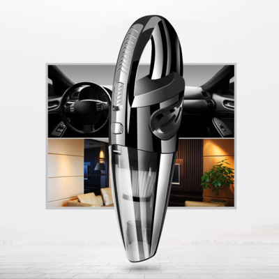 Пылесос аккумуляторный для автомобиля Car vacuum cleaner R-6053 80Вт беспроводной автомобильный с 5 насадками и сумкой