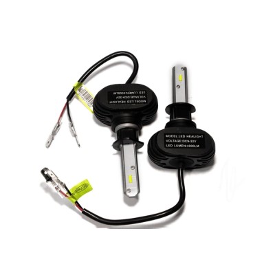 Комплект LED ламп HeadLight S1 H3 4000lm з радіатором