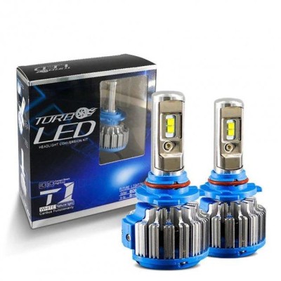 Комплект LED ламп TurboLed T1 9006/9005 HB4 6000K 40W с активным охлаждением