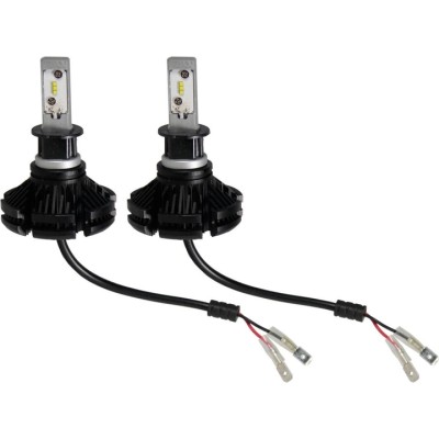 Комплект LED ламп X3 H3 50W 6000K 6000lm с радиатором
