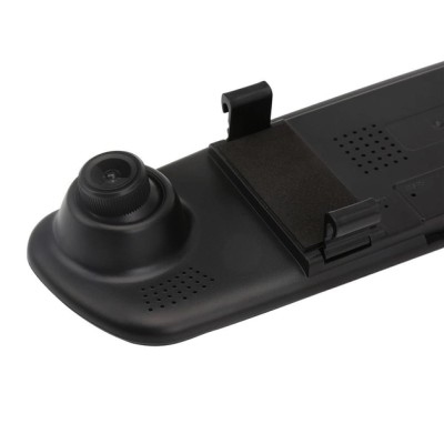 Видеорегистратор зеркало с камерой заднего вида DVR FULL HD L9000 1433 регистратор черный