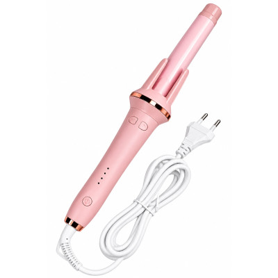 Автоматическая плойка для волос Hair Curler 4 температурных режима розово-золотой