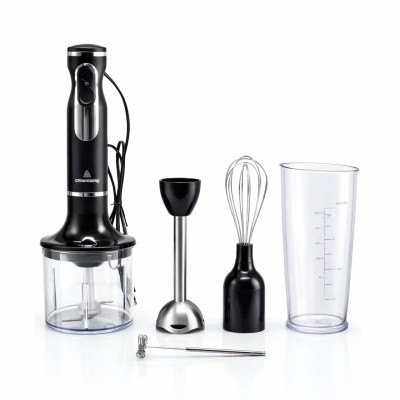 Блендер Crownberg-Cb-6226 5 в 1 миксер, измельчитель со стаканом черный