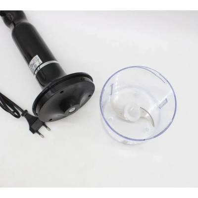 Блендер Crownberg-Cb-6226 5 в 1 миксер, измельчитель со стаканом черный