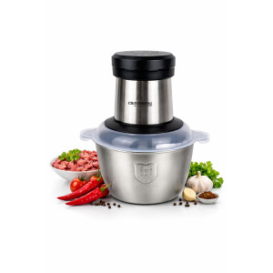 Измельчитель Crownberg cb-6987 2л чоппер, блендер нержавеющая сталь