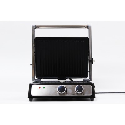 Гриль Crownberg CB 1044 2000Вт электрический прижимной с терморегулятором