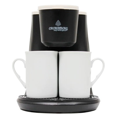Крапельна кавоварка CROWNBERG CB-1568 500 Вт + 2 чашки
