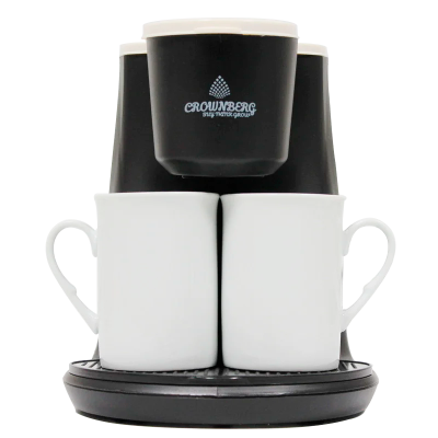 Крапельна кавоварка CROWNBERG CB-1567 500 Вт + 2 чашки