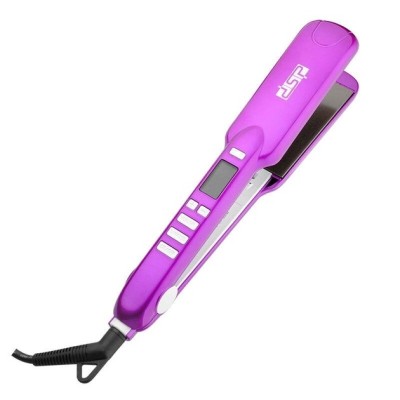 Плойка выпрямитель для волос DSP E-10017 розовый