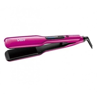 Плойка выпрямитель для волос VGR V-506 розовый