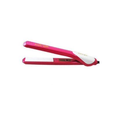 Плойка выпрямитель для волос Gemei GM-1997 розовый