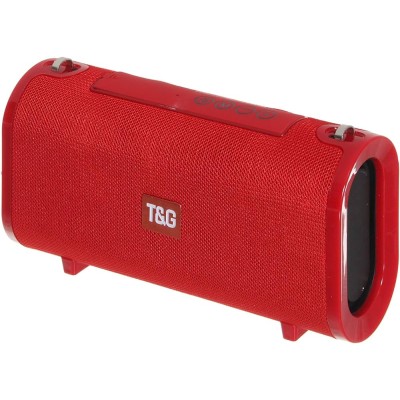Портативная беспроводная Bluetooth колонка TG-123 red