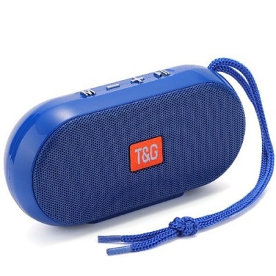 Портативная беспроводная Bluetooth колонка TG-179 blue