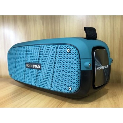 Портативная беспроводная Bluetooth колонка Hopestar A20 blue