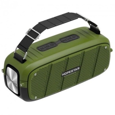 Портативная беспроводная Bluetooth колонка Hopestar A20 green