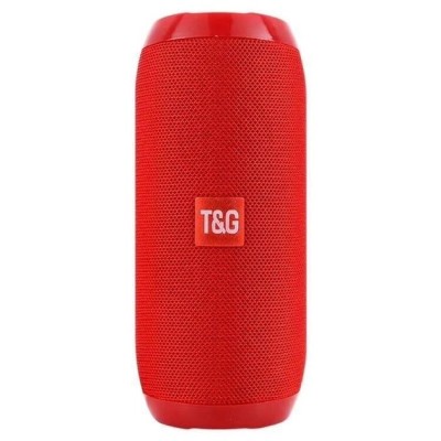 Портативная беспроводная Bluetooth колонка TG-117 red
