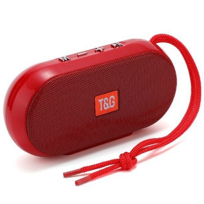 Портативная беспроводная Bluetooth колонка TG-179 red