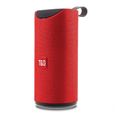 Портативная беспроводная Bluetooth колонка TG-113 red