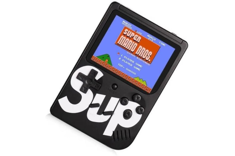 Портативная игровая приставка SUP Game Box на 400 игр черная купить ...