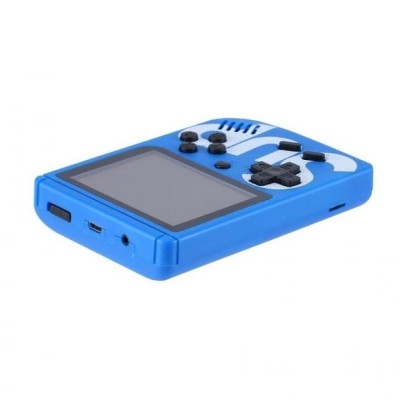 Портативная игровая приставка SUP Game Box на 400 игр синий