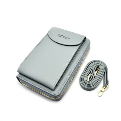 Гаманець клатч портмоне Baellerry Forever N85915705 з відсіком для телефону сірий