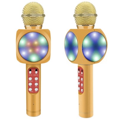 Караоке микрофон WSTER WS-1816 Bluetooth gold