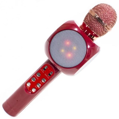 Караоке микрофон WSTER WS-1816 Bluetooth red