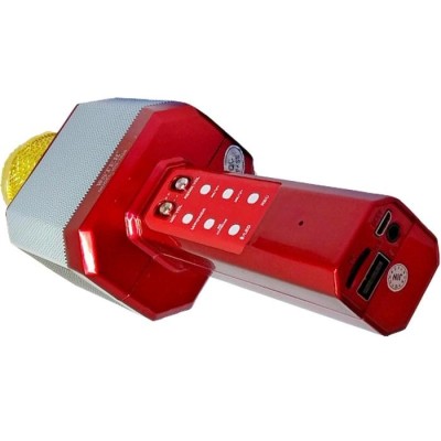 Караоке микрофон WSTER WS-1828 Bluetooth red