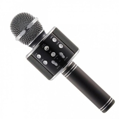 Мікрофон караоке WSTER WS-858 Bluetooth black