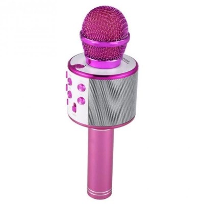 Караоке микрофон WSTER WS-858 Bluetooth pink