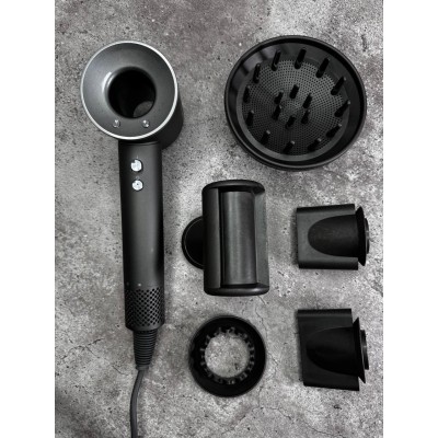 Фен для волосся Inspire Hair Dryer 5 в 1 1600Вт 5 сірий насадок