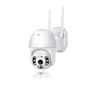 IP-камера відеоспостереження IPC-V380-8 1080P Wi-Fi 360/90 зовнішня біла