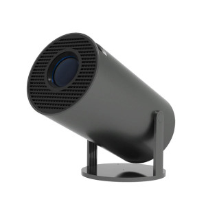 Портативный мини проектор Projector HY300 Ultra HD 4K до 130 дюймов, HDMI, поддержка Android и iOS, Bluetooth 5.0, Wi-Fi 6, мультимедийный домашний кинотеатр black