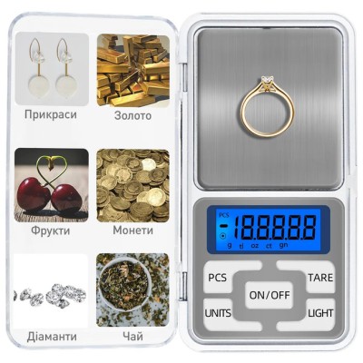 Ваги кишенькові ювелірні Pocket Scale Pmv 500g/0.01g з кришкою