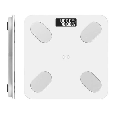 Смарт-ваги Smart Scale Bluetooth A1 white розумні підлогові фітнес ваги 180 кг