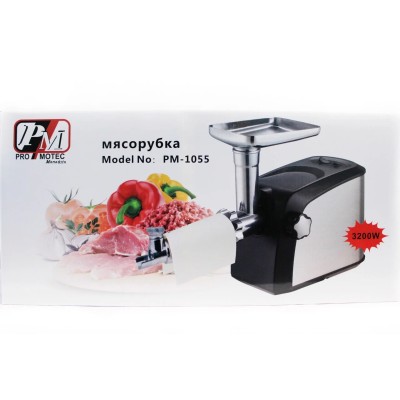 Мясорубка PROMOTEC PM-1055 3200Вт