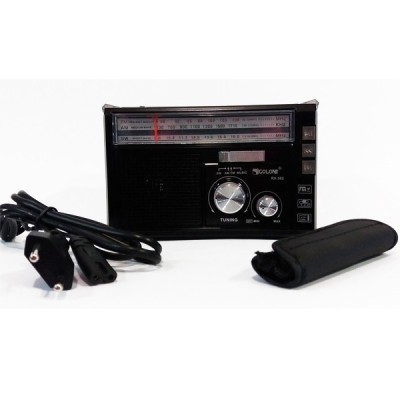 Радиоприемник Golon RX-382 с mp3 и фонариком черный